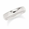 Thumbnail Image 0 of Previously Owned - Men's 5.0mm Comfort Fit Wedding Band in 14K White Gold
