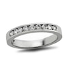 Thumbnail Image 0 of Previously Owned - 1/4 CT. T.W. Diamond Nine Stone Wedding Band in Platinum (H/SI1)