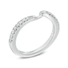 Thumbnail Image 1 of Previously Owned - Ever Us® 1/5 CT. T.W. Diamond Contour Band in 14K White Gold