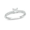 Thumbnail Image 0 of Previously Owned - 1/2 CT. T.W. Princess-Cut Diamond Engagement Ring in 10K White Gold