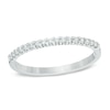 Previously Owned - 1/6 CT. T.W. Diamond Band in 14K White Gold