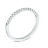 Thumbnail Image 1 of Previously Owned - 1/6 CT. T.W. Diamond Band in 14K White Gold