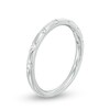 Thumbnail Image 1 of Previously Owned - 1/8 CT. T.W. Diamond Seven Stone Stackable Band in 10K White Gold