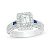 Thumbnail Image 0 of Previously Owned - Vera Wang Love Collection 1-1/5 CT. T.W. Emerald-Cut Diamond Engagement Ring in 14K White Gold