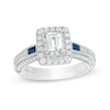 Thumbnail Image 1 of Previously Owned - Vera Wang Love Collection 1-1/5 CT. T.W. Emerald-Cut Diamond Engagement Ring in 14K White Gold
