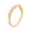 Thumbnail Image 2 of Previously Owned - 1/5 CT. T.W. Diamond Art Deco Vintage-Style Anniversary Band in 10K Gold