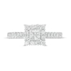 Thumbnail Image 4 of Previously Owned - Love's Destiny by Zales 1 CT. T.W. Princess-Cut Diamond Engagement Ring in 14K White Gold
