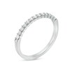 Thumbnail Image 2 of Previously Owned - 1/4 CT. T.W. Diamond Band in 14K White Gold