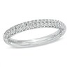Thumbnail Image 0 of Previously Owned - Vera Wang Love Collection 3/8 CT. T.W. Diamond Two Row Band in 14K White Gold