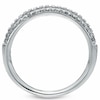 Thumbnail Image 1 of Previously Owned - Vera Wang Love Collection 3/8 CT. T.W. Diamond Two Row Band in 14K White Gold