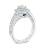 Thumbnail Image 2 of Previously Owned - Vera Wang Love Collection 1 CT. T.W. Princess-Cut Diamond Engagement Ring in 14K White Gold