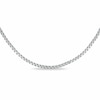 Thumbnail Image 1 of Previously Owned - 0.9mm Box Chain Necklace in Sterling Silver - 18"
