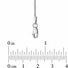 Thumbnail Image 2 of Previously Owned - 0.9mm Box Chain Necklace in Sterling Silver - 18"