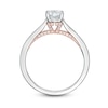 Thumbnail Image 2 of Previously Owned - Zales Private Collection 3/4 CTW. Colourless Diamond Engagement Ring in 14K Two-Tone Gold (F/I1)
