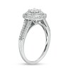 Thumbnail Image 3 of Previously Owned - 1/2 CT. T.W. Diamond Double Frame Engagement Ring in 10K White Gold