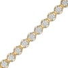 Thumbnail Image 0 of Previously Owned - 1 CT. T.W. Composite Diamond Tennis Bracelet in 10K Gold