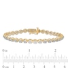 Thumbnail Image 2 of Previously Owned - 1 CT. T.W. Composite Diamond Tennis Bracelet in 10K Gold