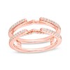 Thumbnail Image 1 of Previously Owned - 1/3 CT. T.W. Diamond Solitaire Enhancer in 14K Rose Gold