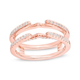 Previously Owned - 1/3 CT. T.W. Diamond Solitaire Enhancer in 14K Rose Gold