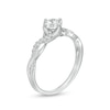 Thumbnail Image 2 of Previously Owned - 1/2 CT. T.W. Diamond Twist Shank Engagement Ring in 14K White Gold