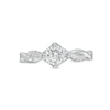 Previously Owned - 1/2 CT. T.W. Diamond Twist Shank Engagement Ring in 14K White Gold