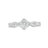 Thumbnail Image 3 of Previously Owned - 1/2 CT. T.W. Diamond Twist Shank Engagement Ring in 14K White Gold