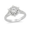 Thumbnail Image 1 of Previously Owned - Enchanted Disney Elsa 5/8 CT. T.W. Diamond Snowflake Engagement Ring in 14K White Gold
