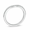 Thumbnail Image 2 of Previously Owned - Vera Wang Love Collection 1/6 CT. T.W. Diamond Contour Wedding Band in 14K White Gold