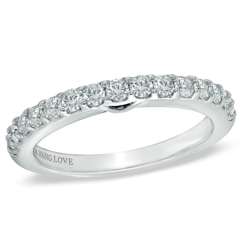 Previously Owned - Vera Wang Love Collection 1/2 CT. T.W. Diamond Band in 14K White Gold