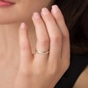 Thumbnail Image 3 of Previously Owned - 1/4 CT. T.W. Diamond Channel Band in 14K Gold