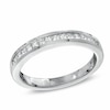Thumbnail Image 4 of Previously Owned - 1-1/2 CT. T.W. Princess-Cut Diamond Bridge Bridal Set in 14K White Gold