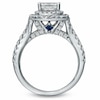 Thumbnail Image 2 of Previously Owned - Vera Wang Love Collection 2-1/5 CT. T.W. Princess-Cut Diamond Frame Engagement Ring in 14K White Gold