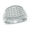 Thumbnail Image 1 of Previously Owned - Men's 3/4 CT. T.W. Diamond Ring in 10K White Gold