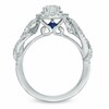 Thumbnail Image 3 of Previously Owned - Vera Wang Love Collection 7/8 CT. T.W. Diamond Vintage-Style Engagement Ring in 14K White Gold