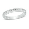 Thumbnail Image 1 of Previously Owned - Vera Wang Love Collection 1/4 CT. T.W. Diamond Wedding Band in 14K White Gold