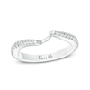 Thumbnail Image 0 of Previously Owned - Ever Us® 1/4 CT. T.W. Diamond Contour Band in 14K White Gold
