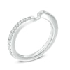 Thumbnail Image 1 of Previously Owned - Ever Us® 1/4 CT. T.W. Diamond Contour Band in 14K White Gold