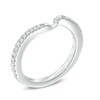 Thumbnail Image 1 of Previously Owned - Ever Us® 1/4 CT. T.W. Diamond Contour Band in 14K White Gold