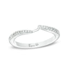 Thumbnail Image 1 of Previously Owned - Ever Us® 1/8 CT. T.W. Diamond Contour Band in 14K White Gold