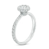 Thumbnail Image 2 of Previously Owned - YOU by Jean Dousset™ 1-1/6 CT. T.W. Diamond Frame Engagement Ring in 14K White Gold (I/SI2)
