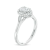 Thumbnail Image 2 of Previously Owned - 3/8 CT. T.W. Composite Diamond Scallop Marquise Frame Engagement Ring in 14K White Gold