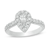 Thumbnail Image 0 of Previously Owned - Love's Destiny by Zales 1 CT. T.W. Pear-Shaped Diamond Engagement Ring in 14K Two-Tone Gold
