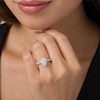Thumbnail Image 2 of Previously Owned - Love's Destiny by Zales 1 CT. T.W. Pear-Shaped Diamond Engagement Ring in 14K Two-Tone Gold