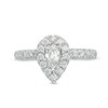 Thumbnail Image 5 of Previously Owned - Love's Destiny by Zales 1 CT. T.W. Pear-Shaped Diamond Engagement Ring in 14K Two-Tone Gold