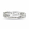 Thumbnail Image 1 of Previously Owned - 1/4 CT. T.W. Diamond Band in 14K White Gold