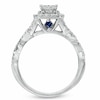 Previously Owned - Vera Wang Love Collection 1 CT. T.W. Princess-Cut Diamond Engagement Ring in 14K White Gold