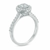 Thumbnail Image 1 of Previously Owned - Celebration Lux® 1 CT. T.W. Diamond Frame Engagement Ring in 14K White Gold (I/SI2)