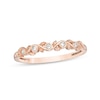 Thumbnail Image 0 of Previously Owned - 1/20 CT. T.W. Diamond Vine Anniversary Band in 10K Rose Gold