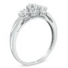 Thumbnail Image 1 of Previously Owned - 1/2 CT. T.W. Diamond Three Stone Engagement Ring in 10K White Gold