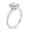 Thumbnail Image 1 of Previously Owned - Vera Wang Love Collection 1-1/4 CT. T.W. Oval Diamond Engagement Ring in 14K White Gold